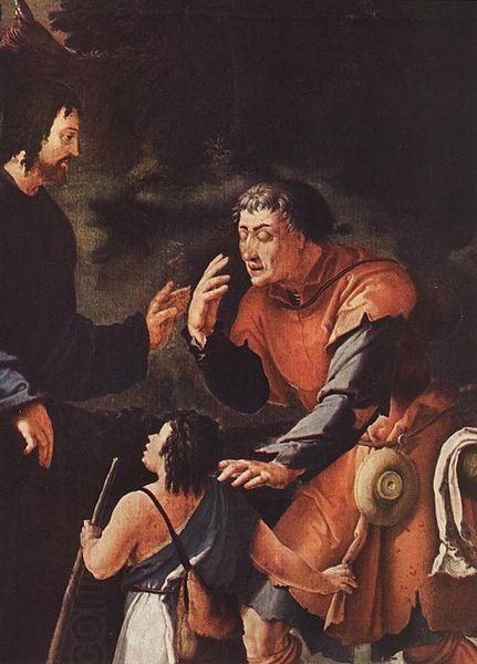 Lucas van Leyden Christ Healing the Blind oil painting picture